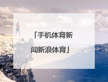 「手机体育新闻新浪体育」搜狐体育新闻首页新浪体育