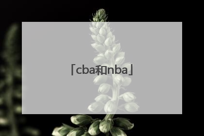 「cba和nba」篮球cba和nba的区别